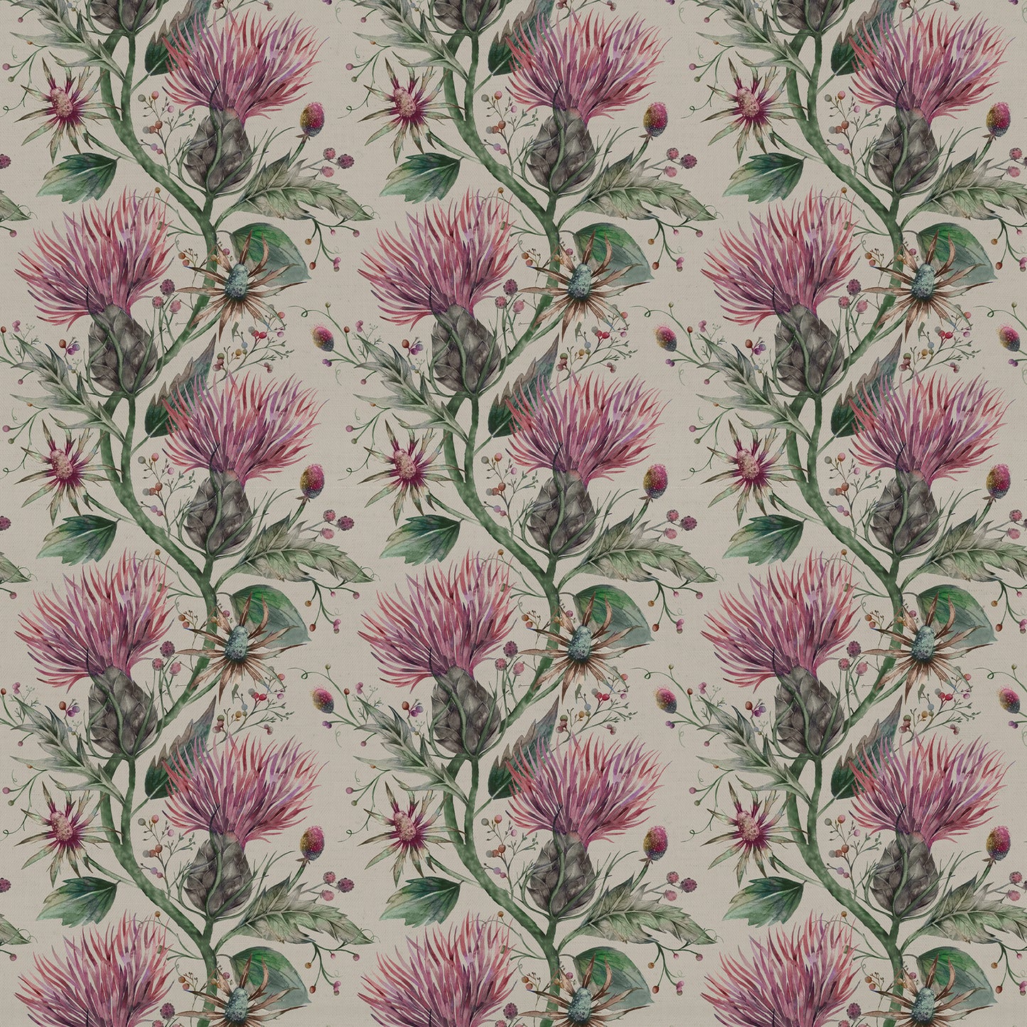 Varys 145Cm Fiona Fabric Metre - Onyx