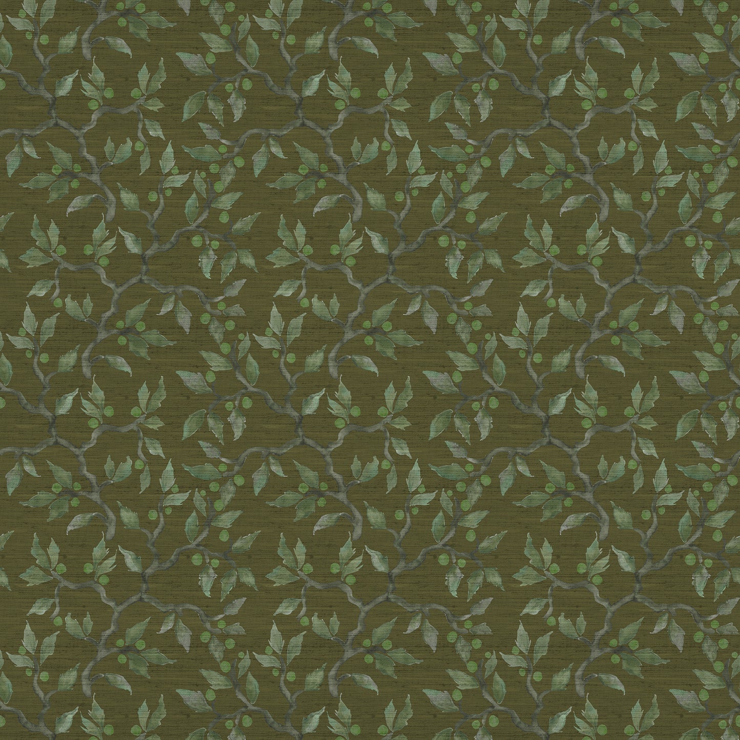 Vesper 138Cm Hamish Fabric Metre - Olive