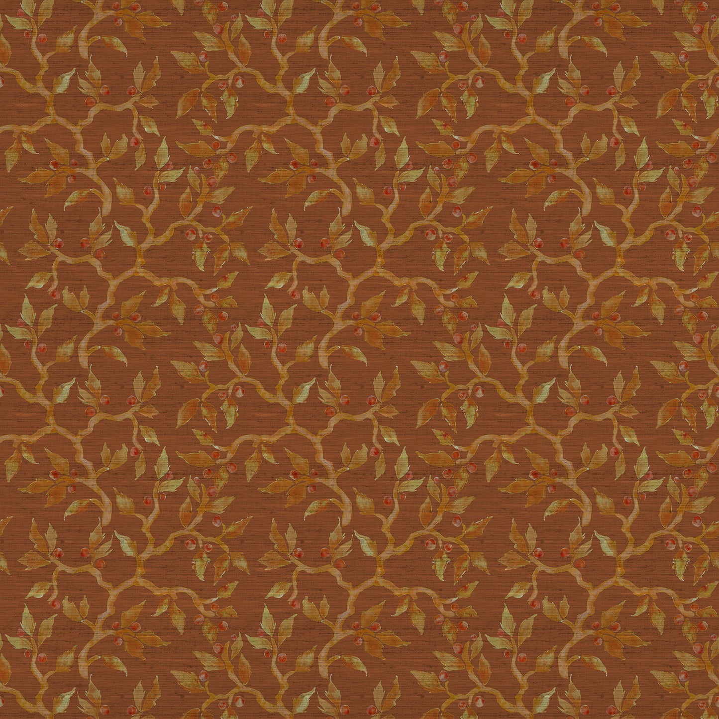 Vesper 138Cm Hamish Fabric - Rust Sample