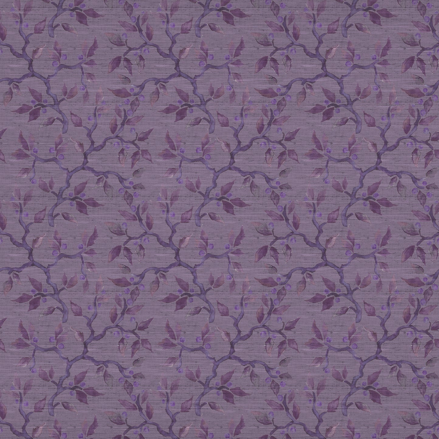 Vesper 138Cm Hamish Fabric Metre - Violet