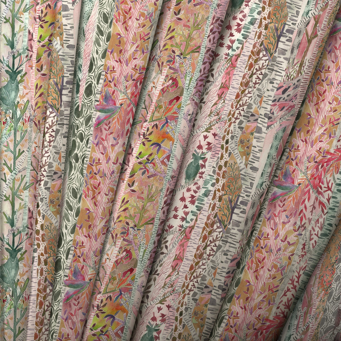 Whimsical Tale Fabric Metre - Blush