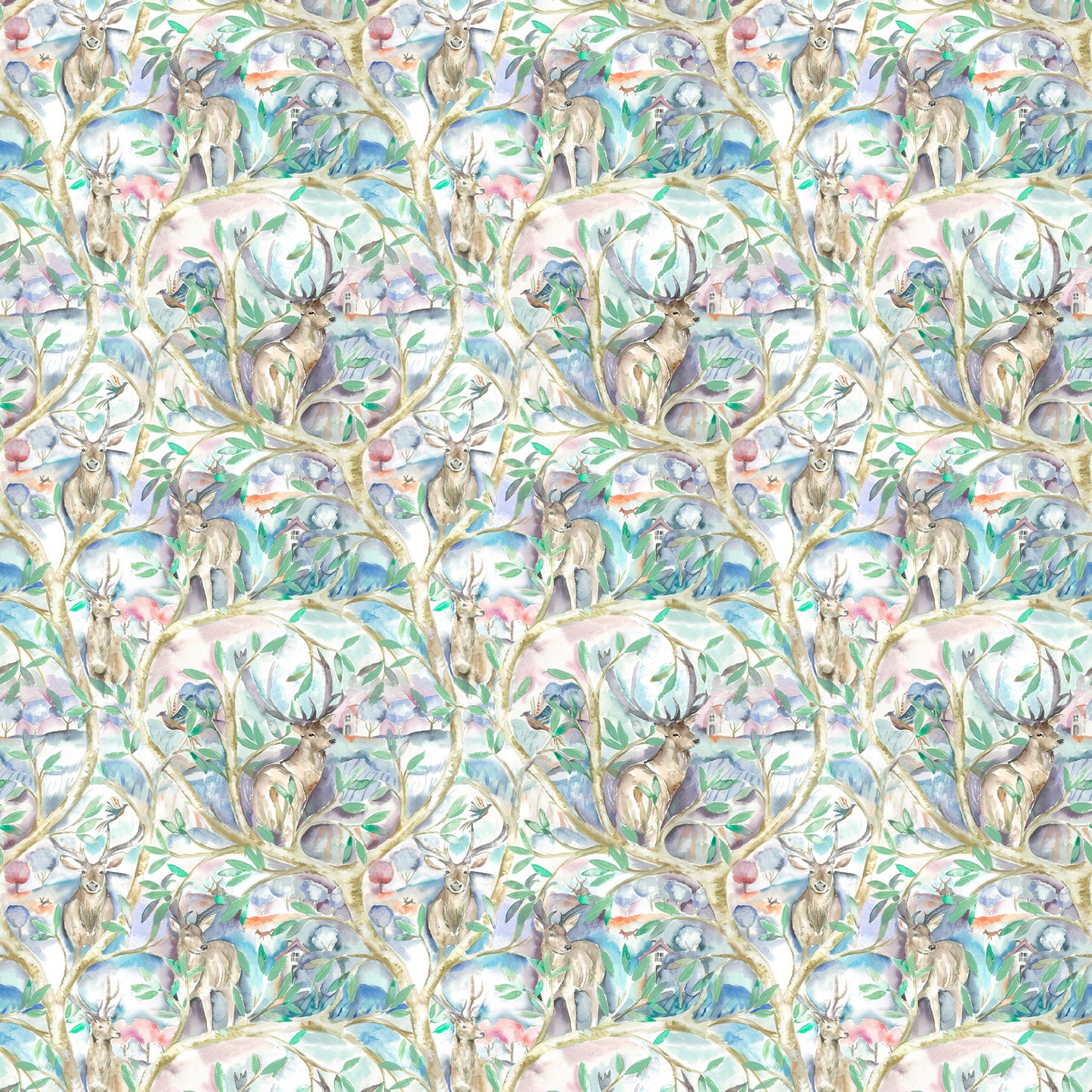 Winlater 145Cm Fiona Fabric Metre - Teal