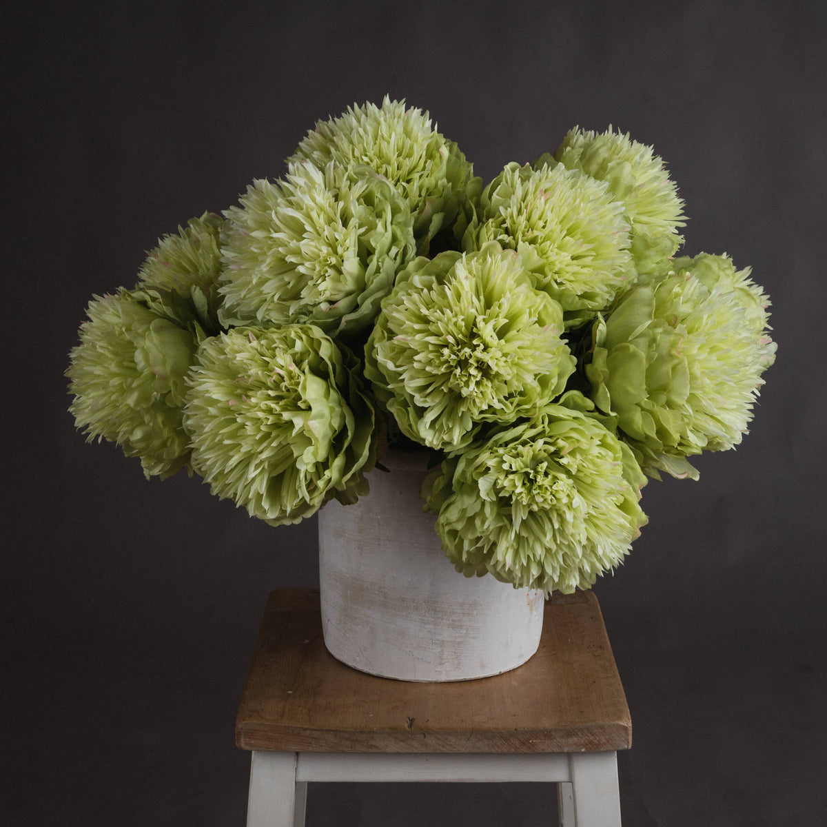 Green Peony - Set of 3