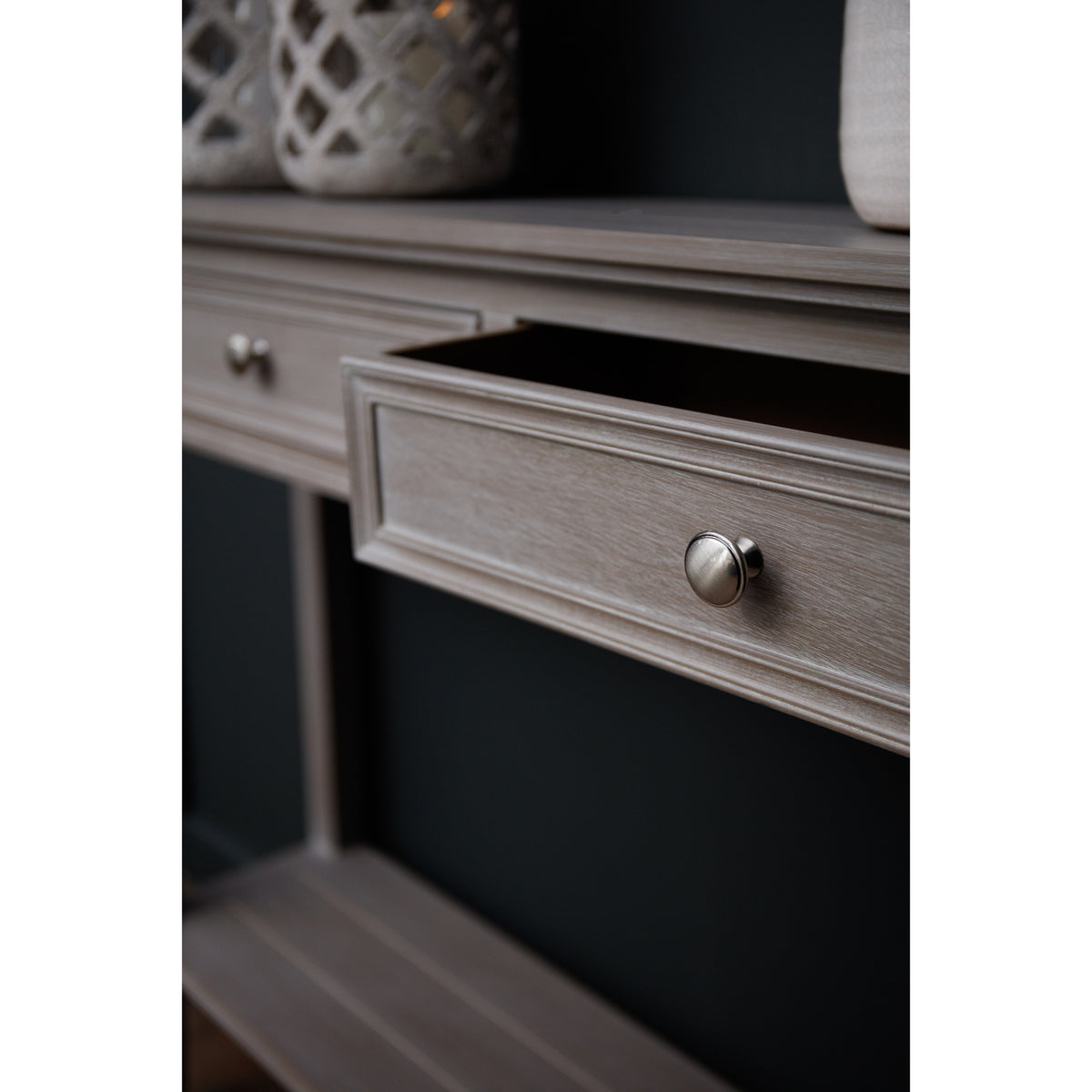 Four Drawer Console Table