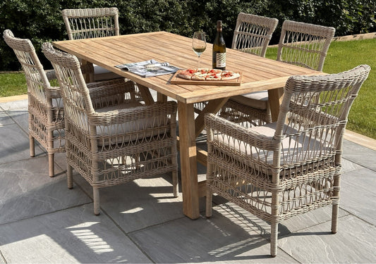 Provence Collection Outdoor Large Dining Table