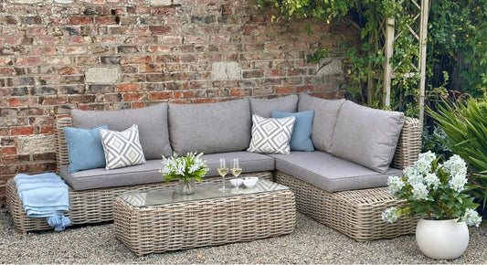 Amalfi Collection Outdoor Large Corner Set