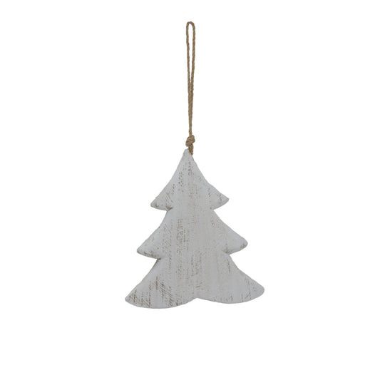 Large Whitewashed Rustic Hanging Tree