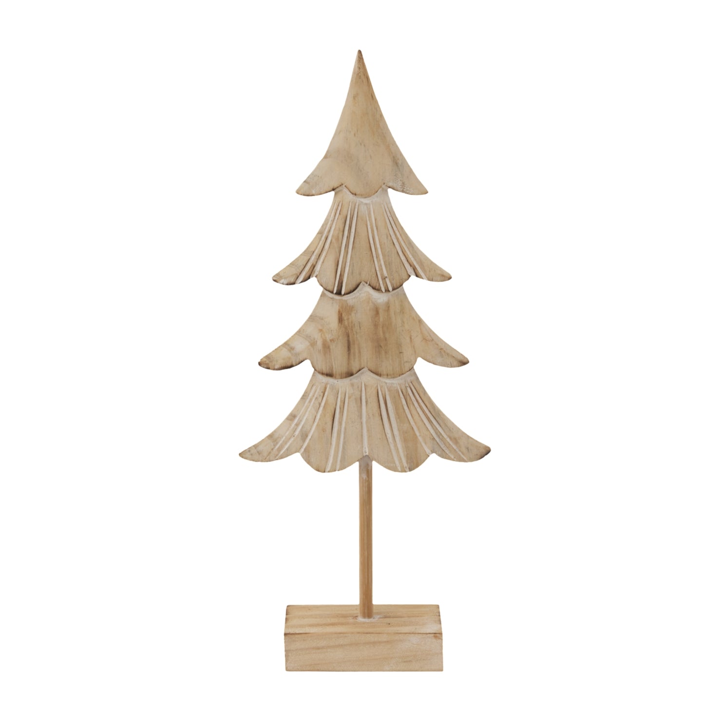 Rustic Fir Tree On Stand