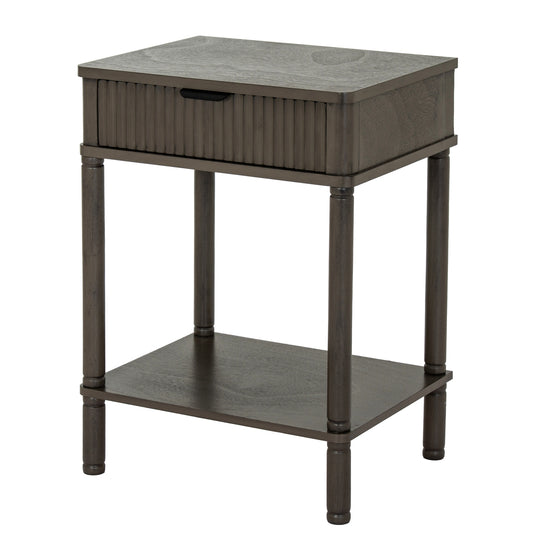 Reed Collection 1 Drawer Side Table
