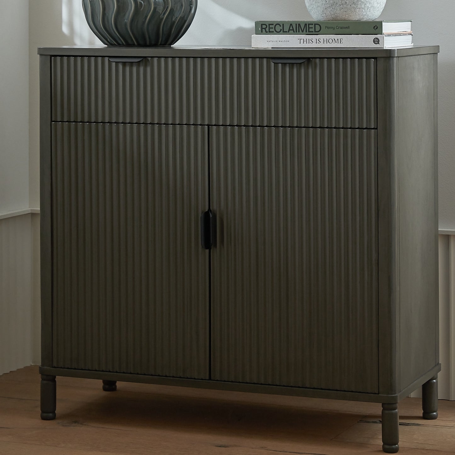 Reed Collection 1 Drawer 2 Door Cabinet