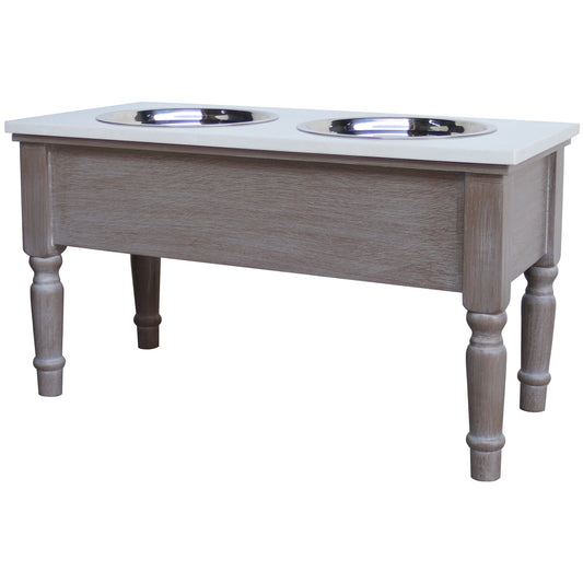 Serene Collection Pet Feeder Table