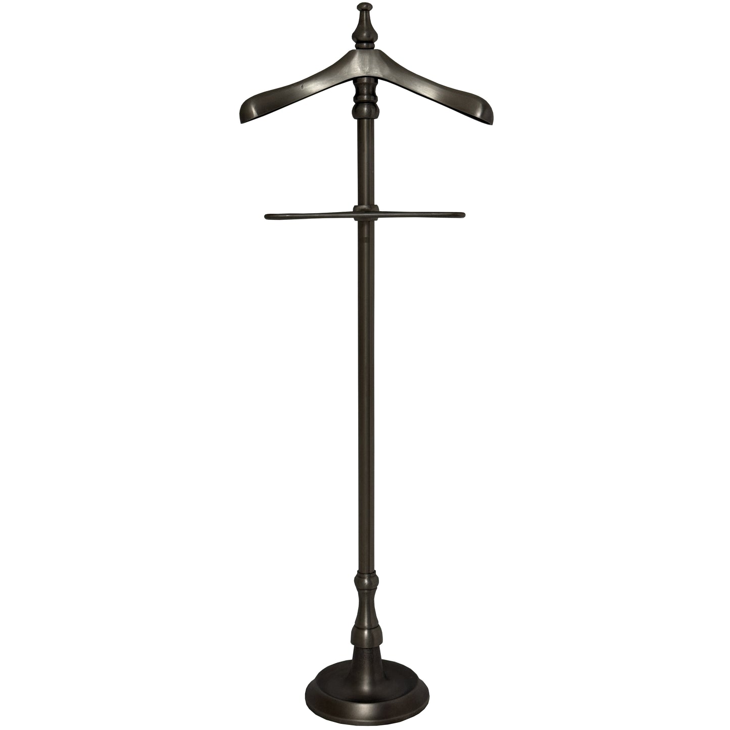 Antiqued Silver Valet Stand