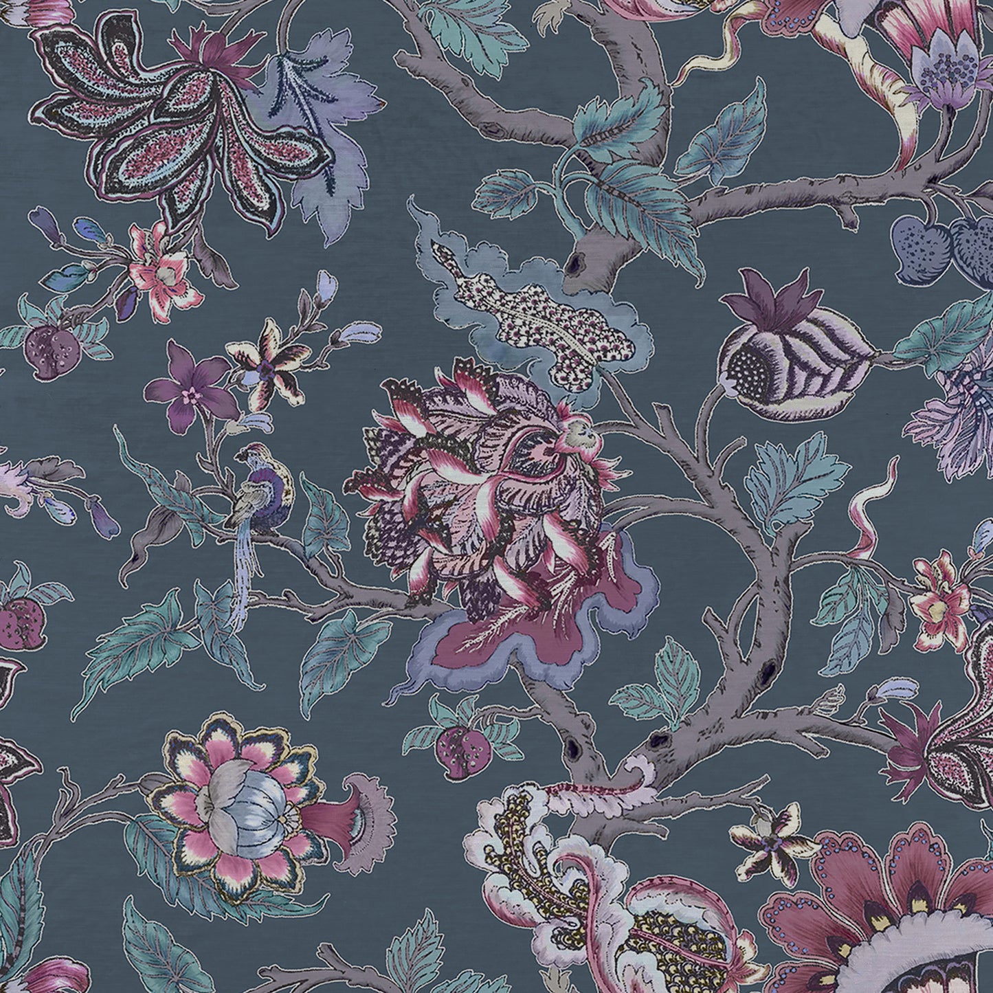 Adhira 140Cm Heavy Como Ivory Fabric - Storm Sample