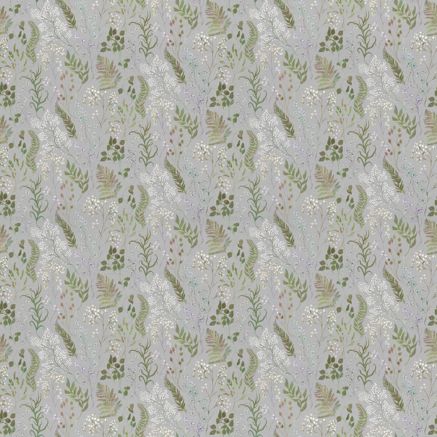 Aileana 145Cm Ann Fabric Metre - Dove