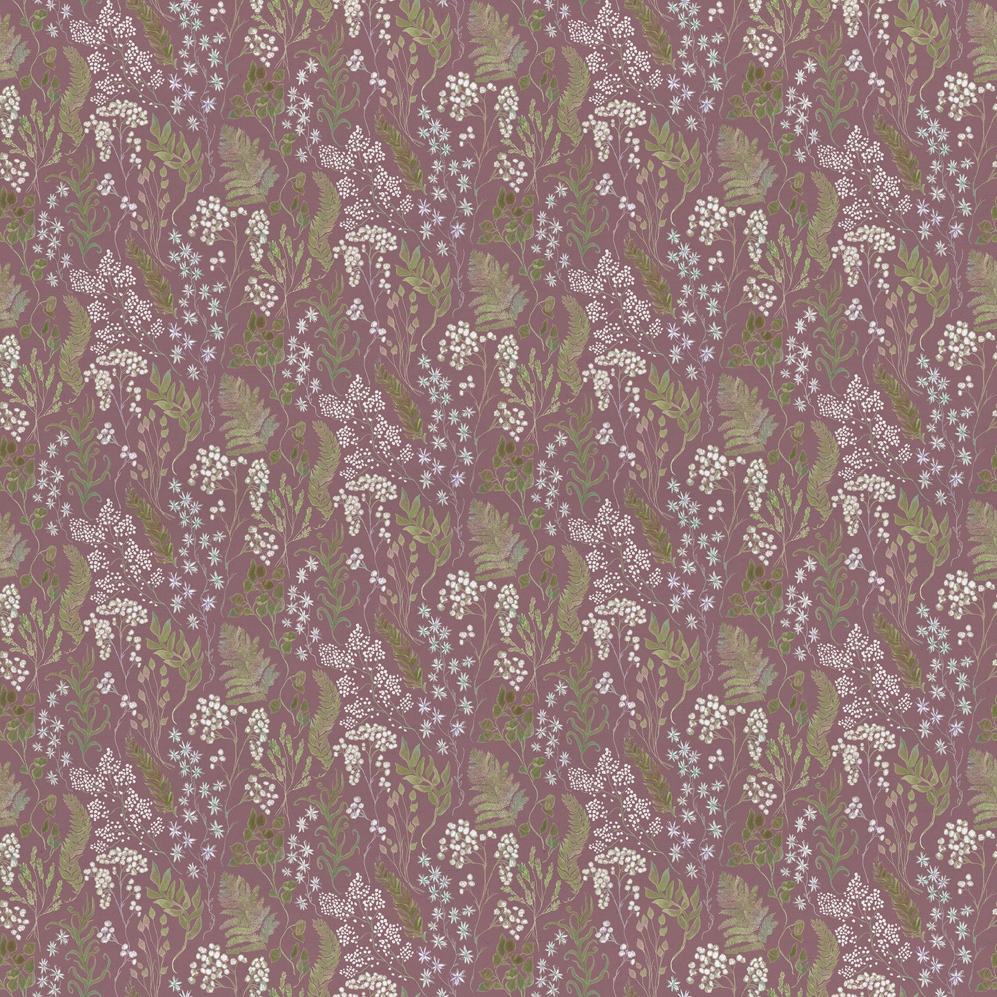 Aileana 145Cm Ann Fabric Metre - Heather
