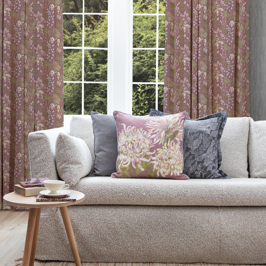 Aileana 145Cm Ann Fabric Metre - Heather