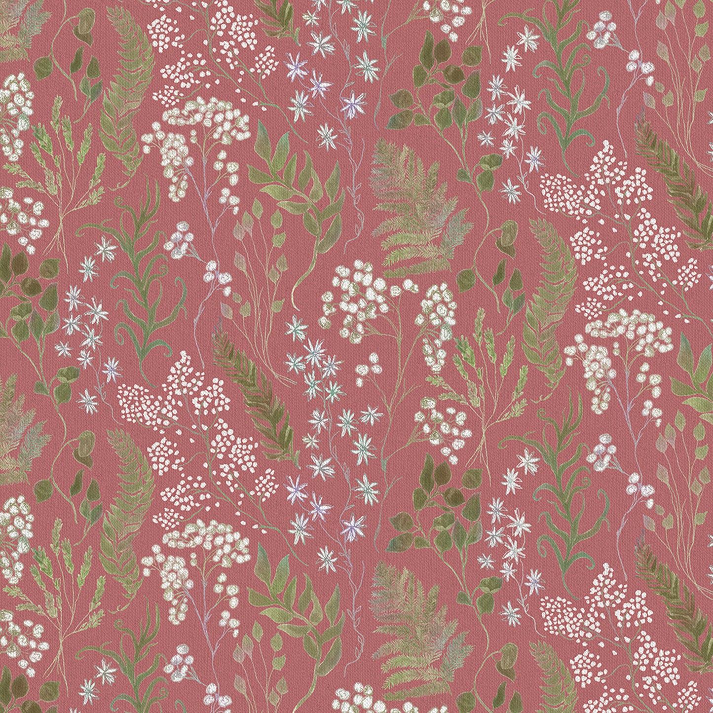 Aileana 145Cm Ann Fabric Metre - Rose