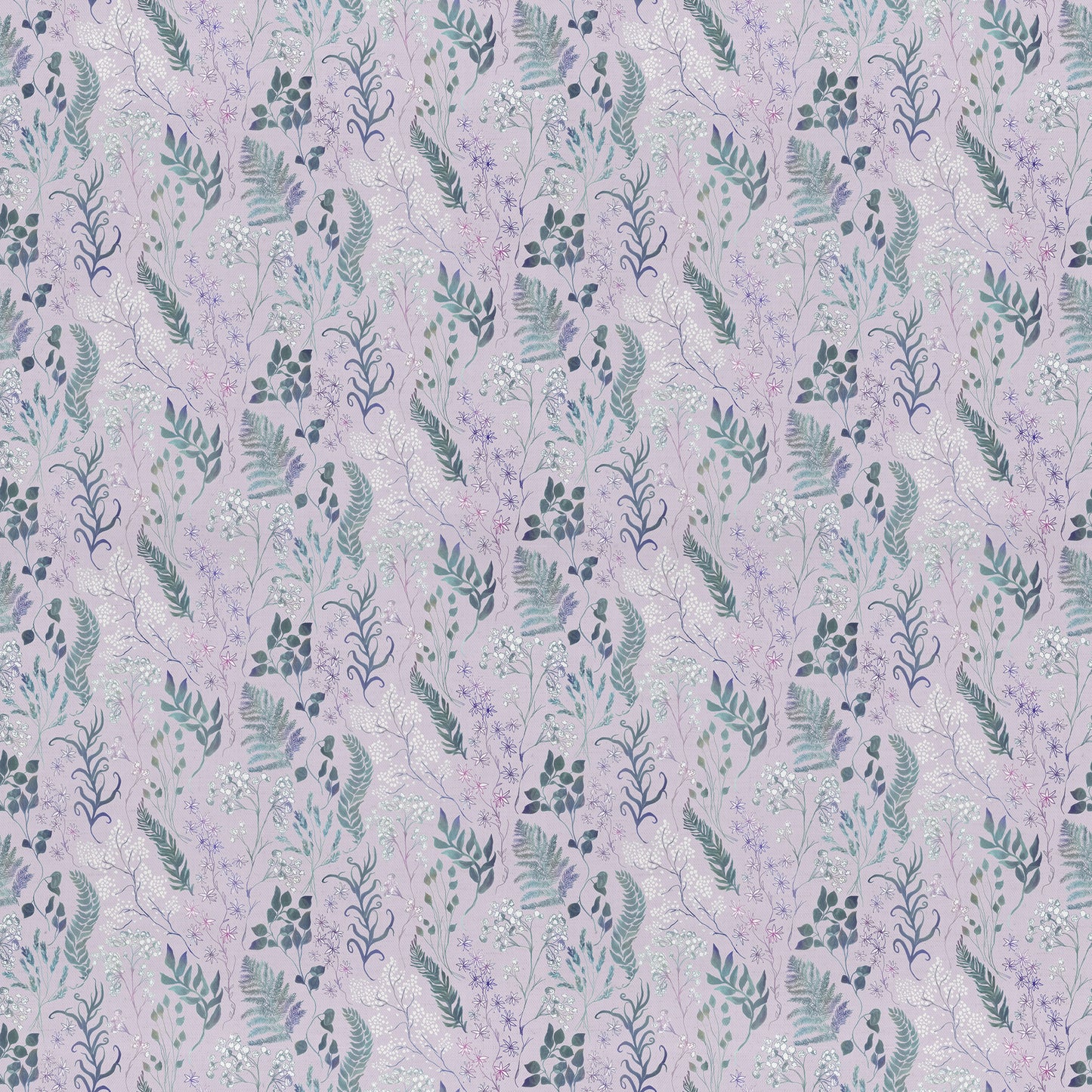 Aileana 145Cm Ann Fabric Metre - Viola