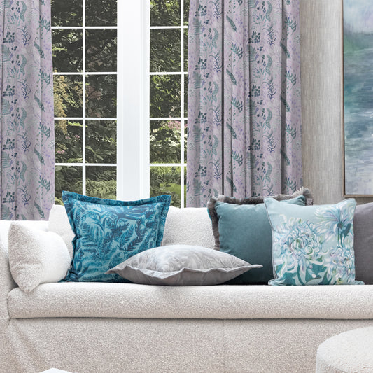 Aileana 145Cm Ann Fabric - Viola Sample