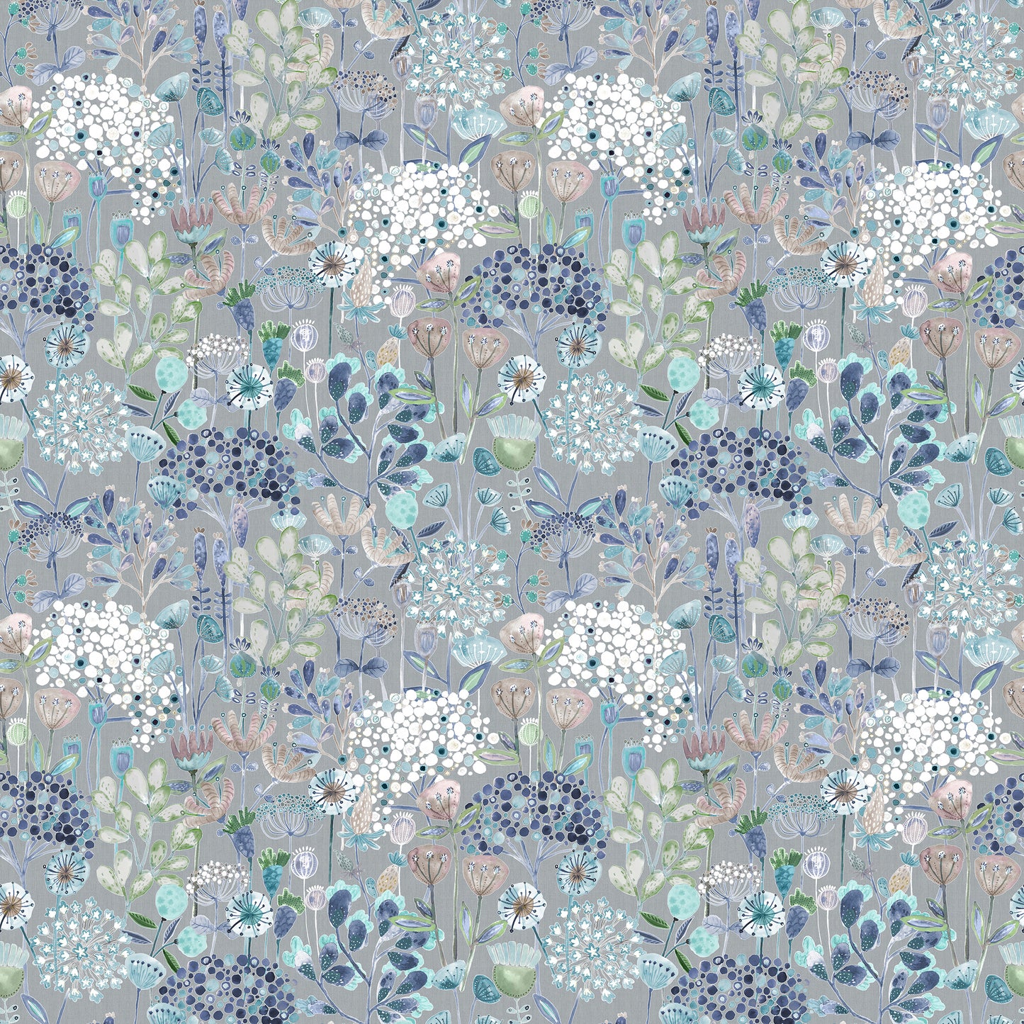 Ailsa 147Cm Helena Fabric - Cornflower Sample