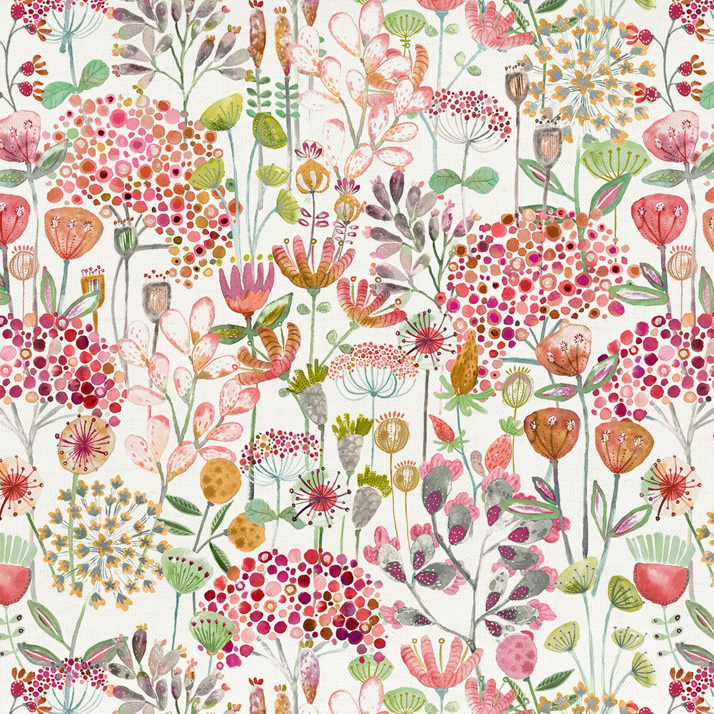 Ailsa 147Cm Helena Fabric Metre - Summer
