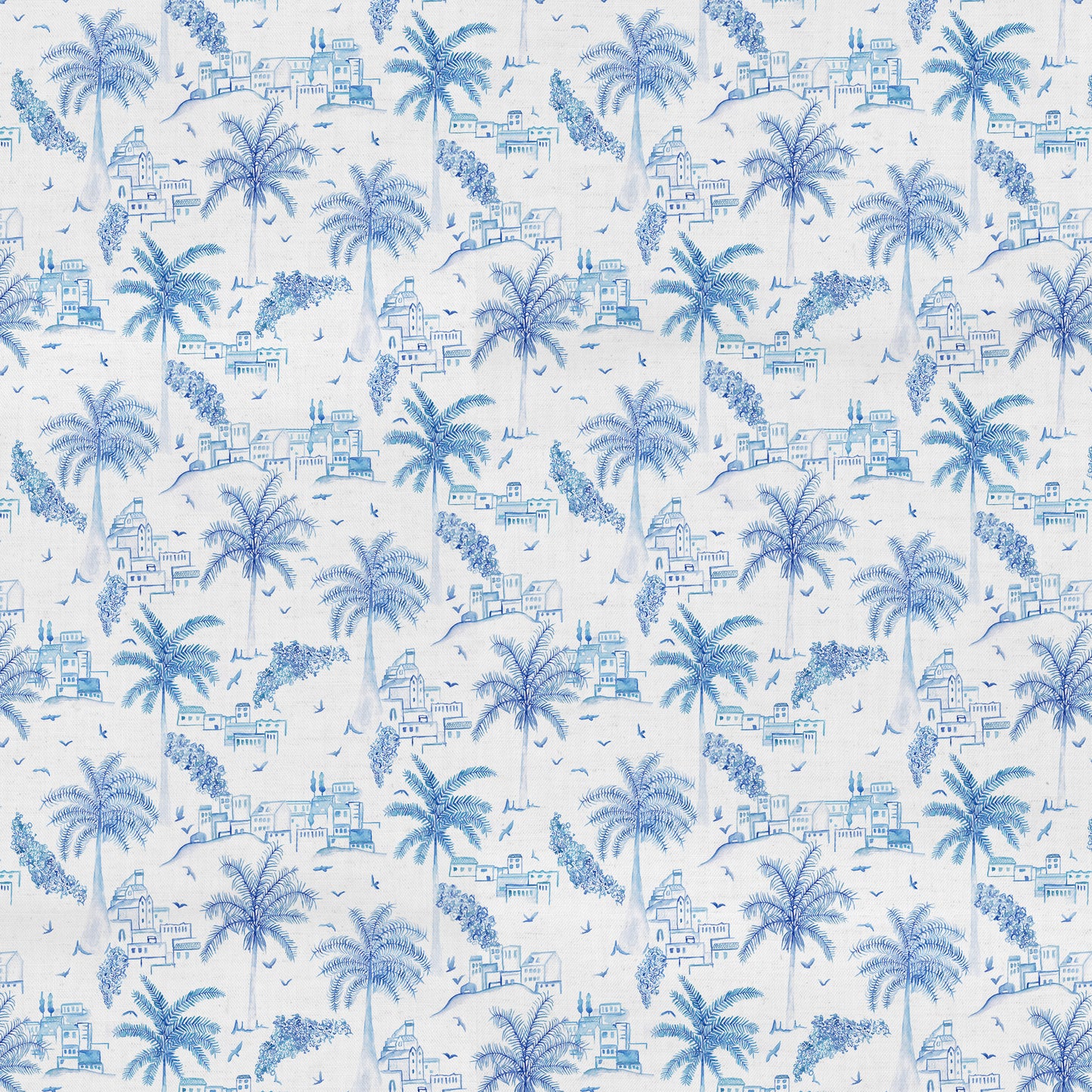 Altea 140Cm Fabric Metre Cobalt