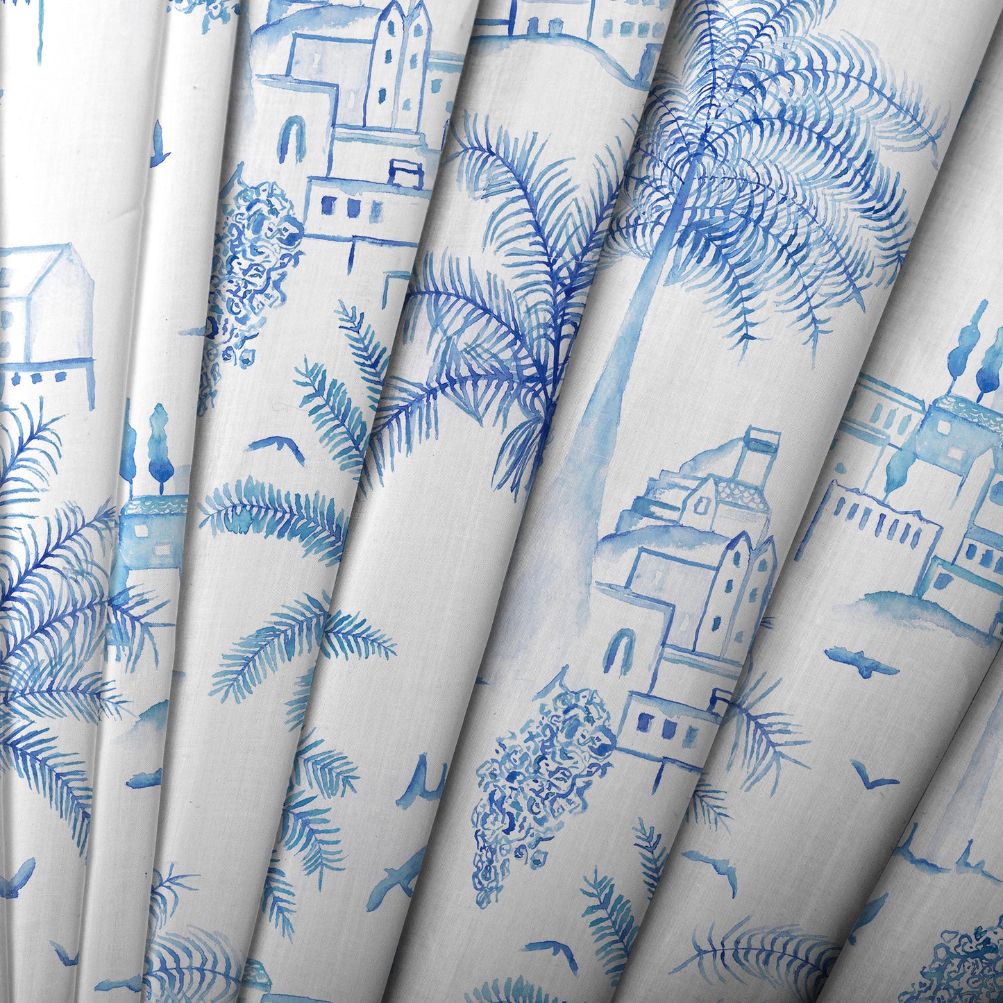 Altea 140Cm Fabric Metre Cobalt