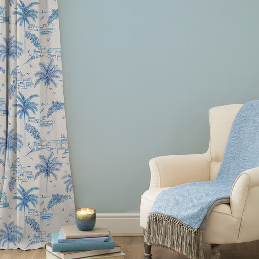 Altea 140Cm Fabric Metre Cobalt