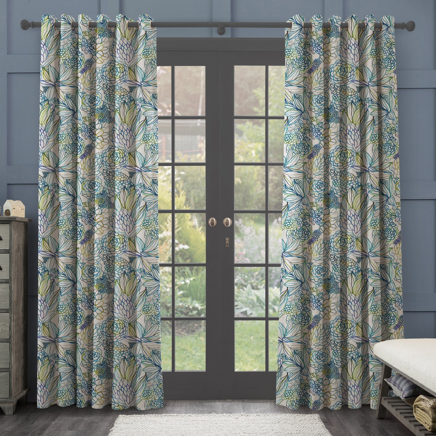 Althorp 145Cm Ann Fabric Metre - Capri