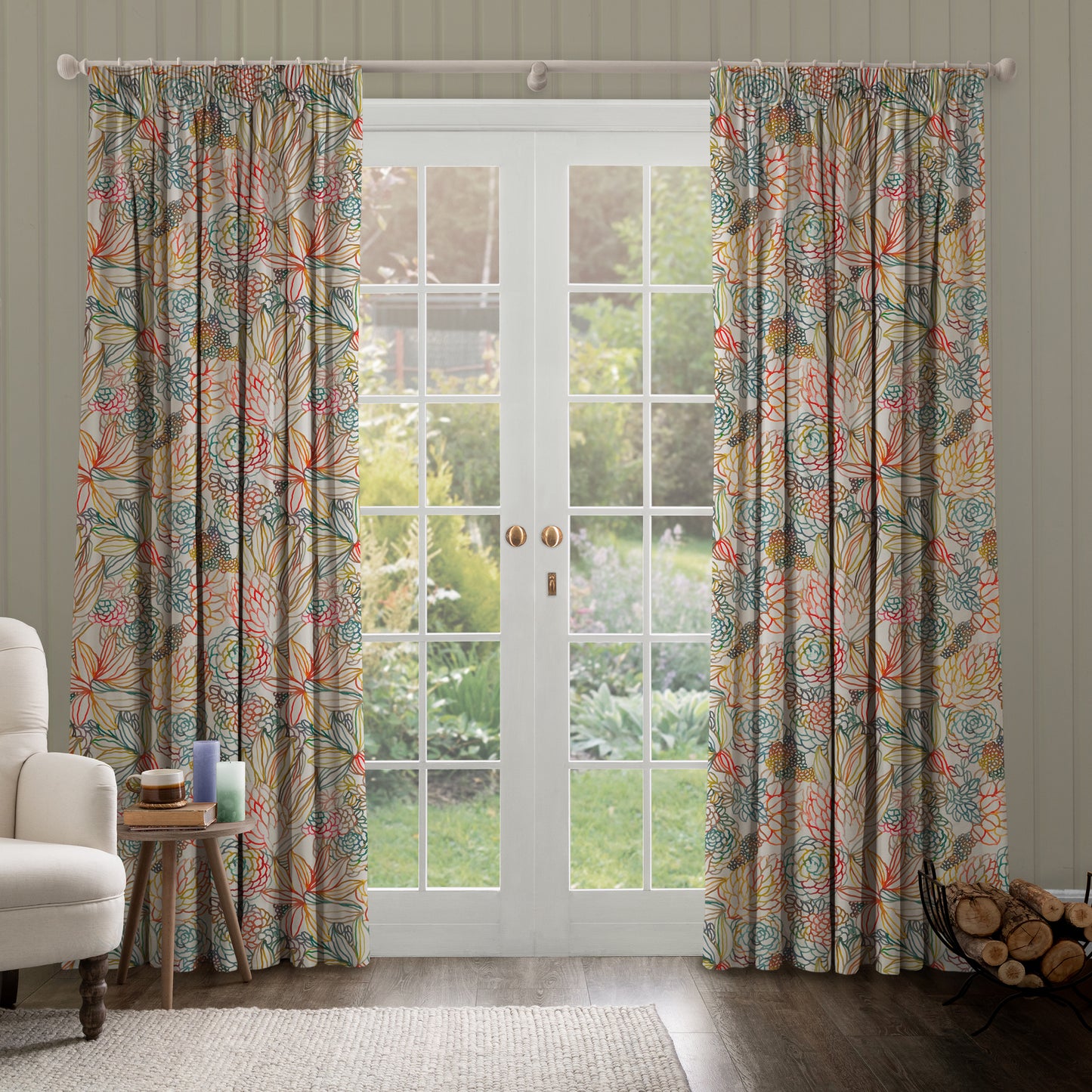 Althorp 145Cm Ann Fabric - Cinnamon Sample