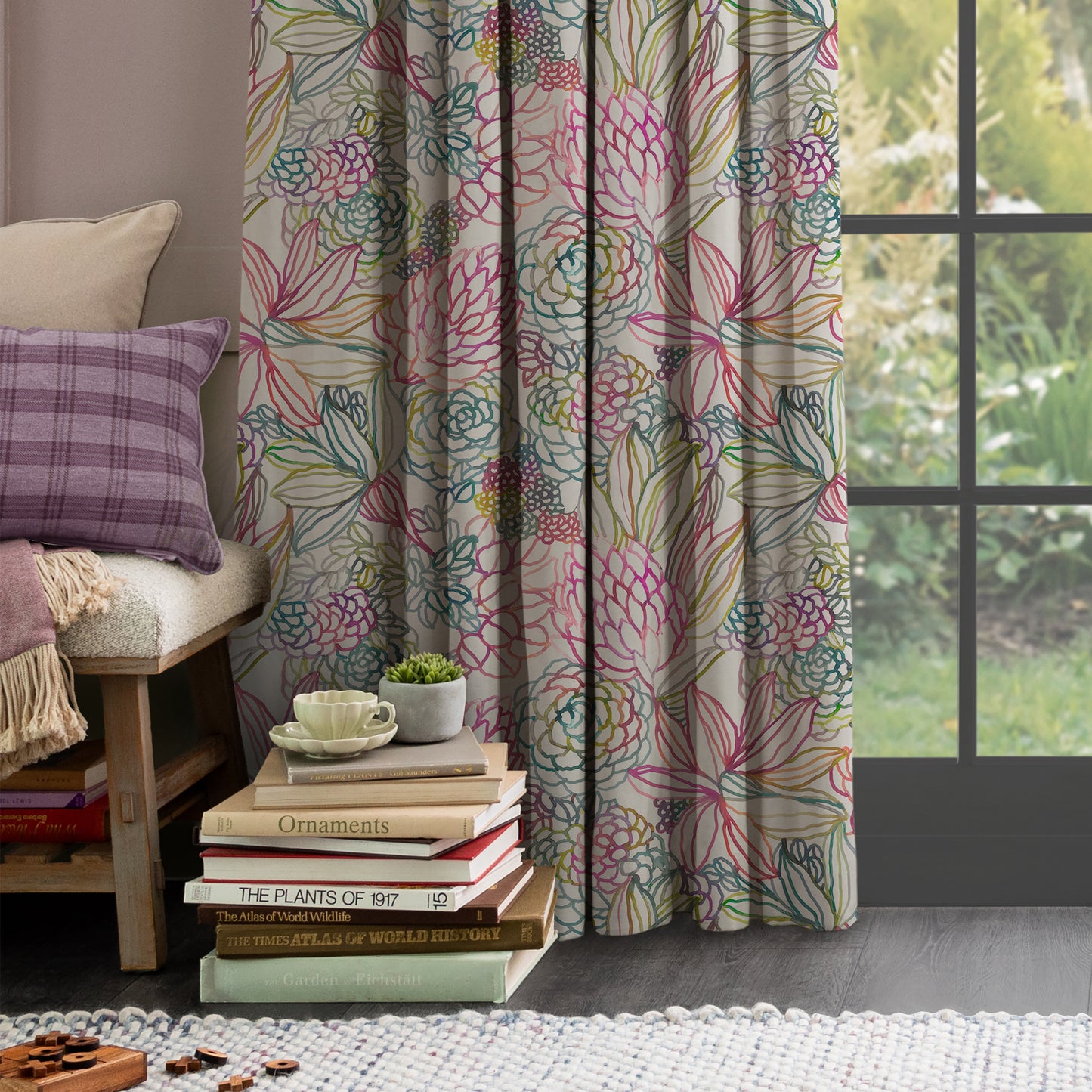 Althorp 145Cm Ann Fabric - Sorbet Sample