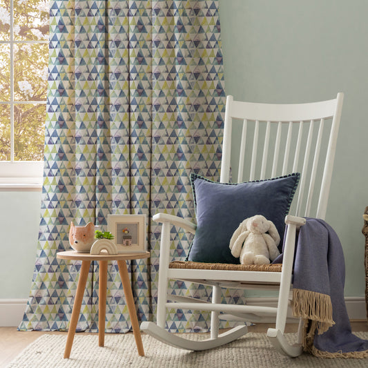 Andes 145Cm Ann Fabric Metre - Lemon