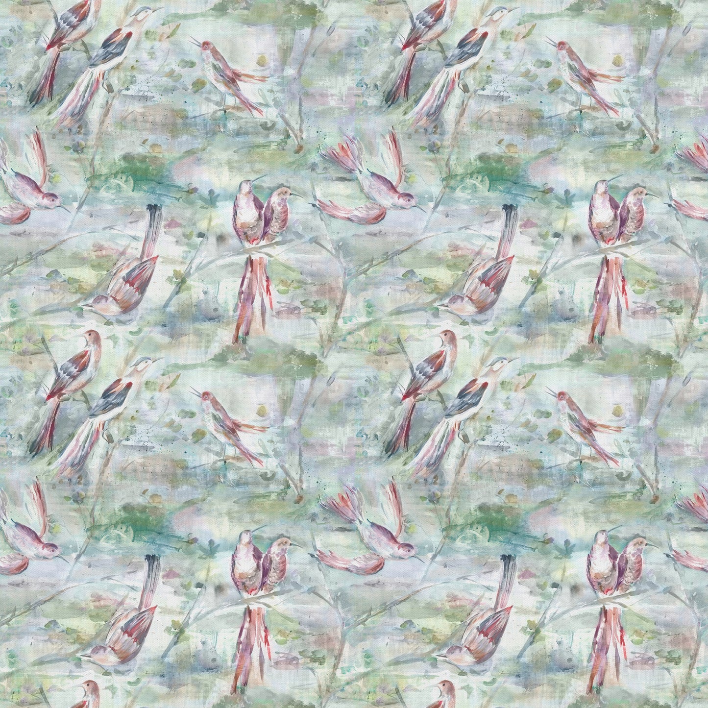 Arabella 138Cm Sophie Fabric Metre - Coral