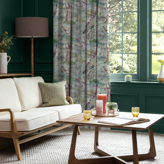 Arabella 138Cm Sophie Fabric Metre - Coral
