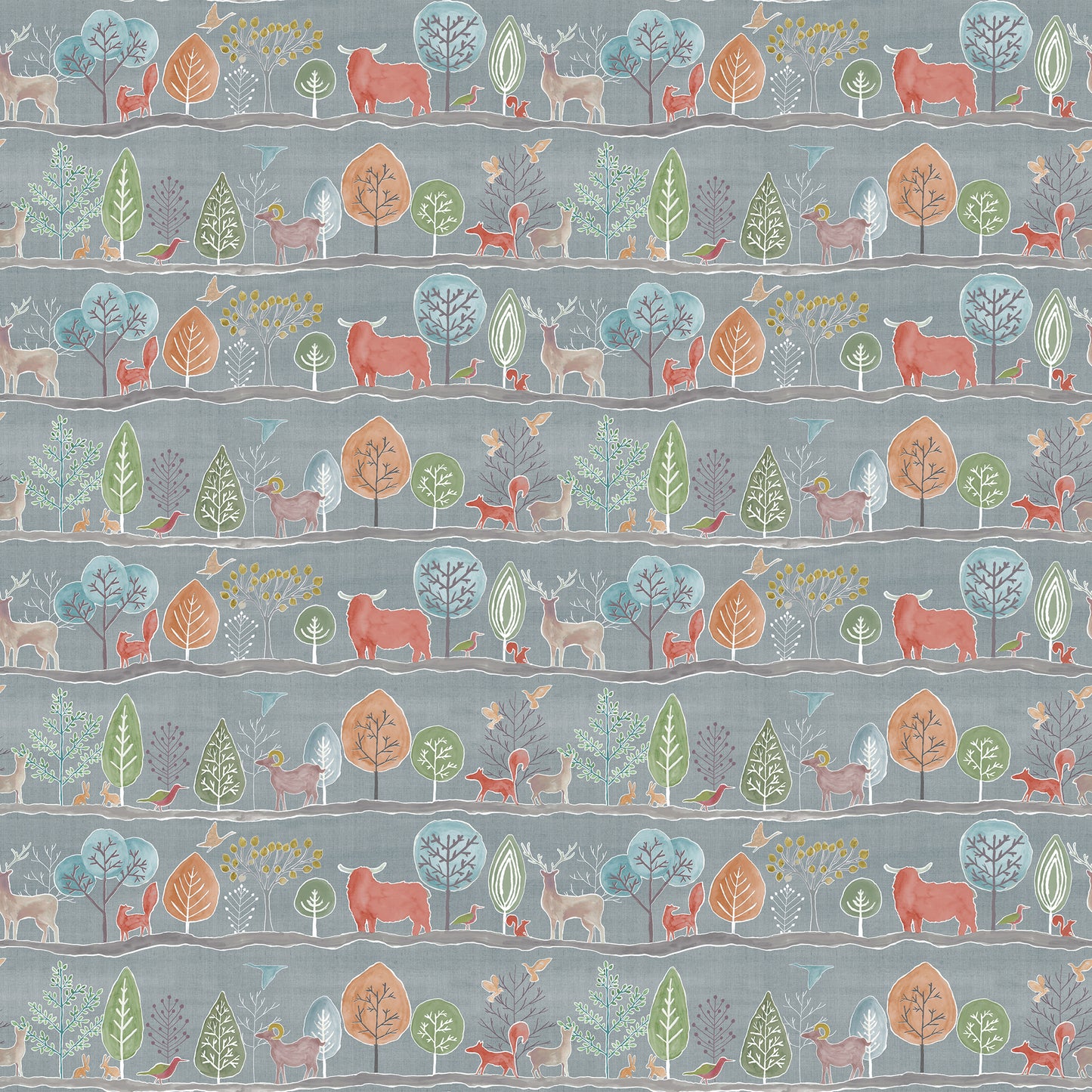Ariundle 147Cm Helena Fabric - Persimmon Sample