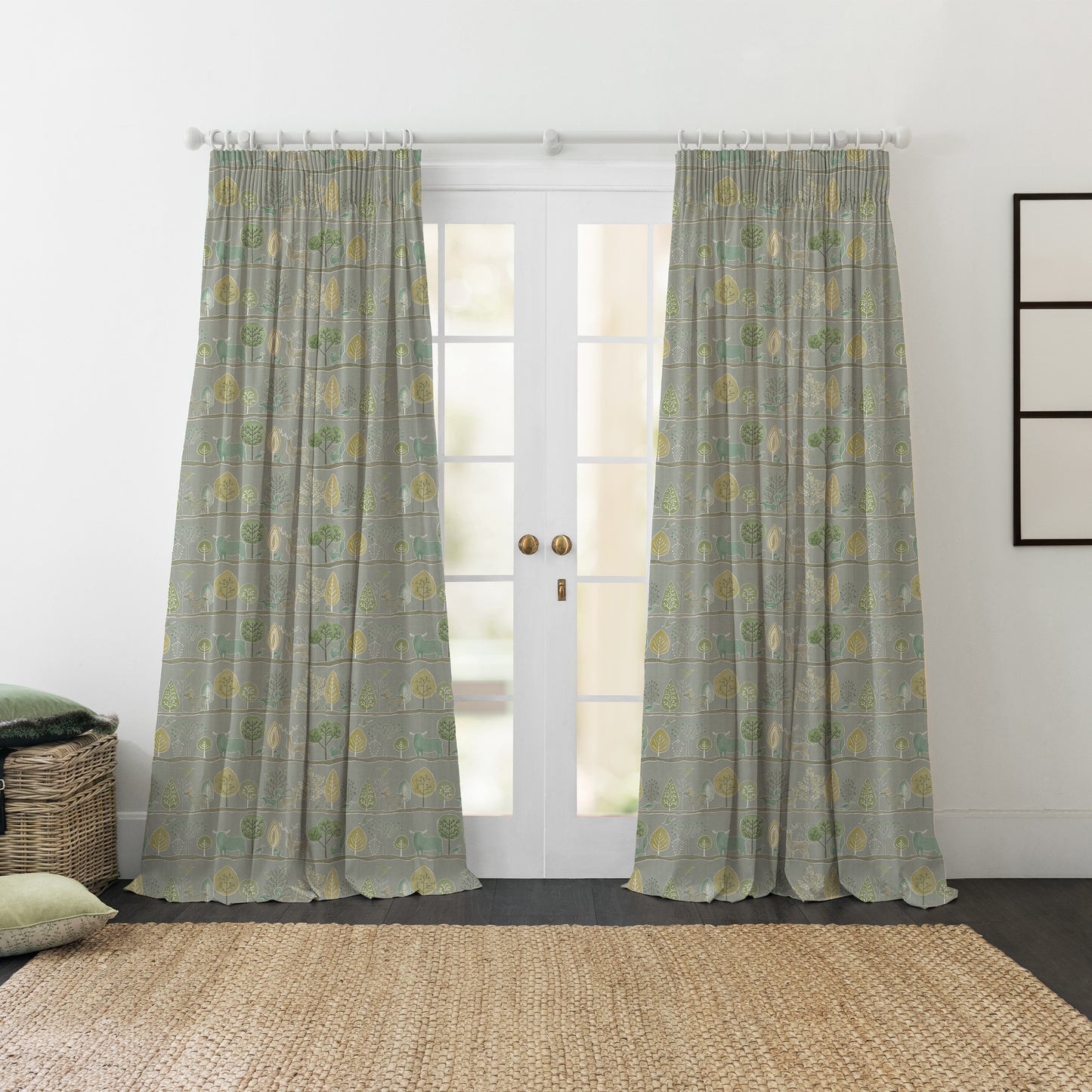 Ariundle 147Cm Helena Fabric - Pine Sample