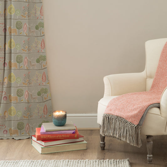 Ariundle 147Cm Helena Fabric Metre - Sandstone