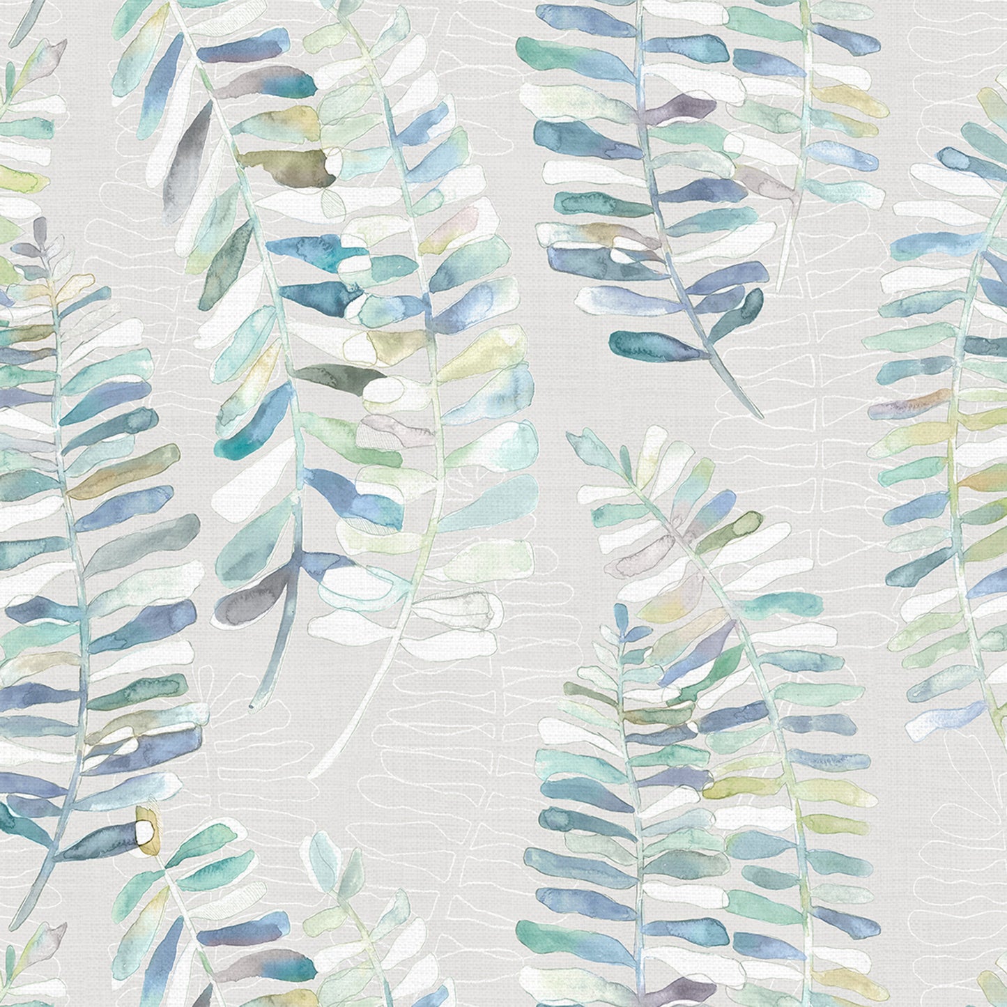 Azolla 145Cm Ann Fabric Metre - Capri