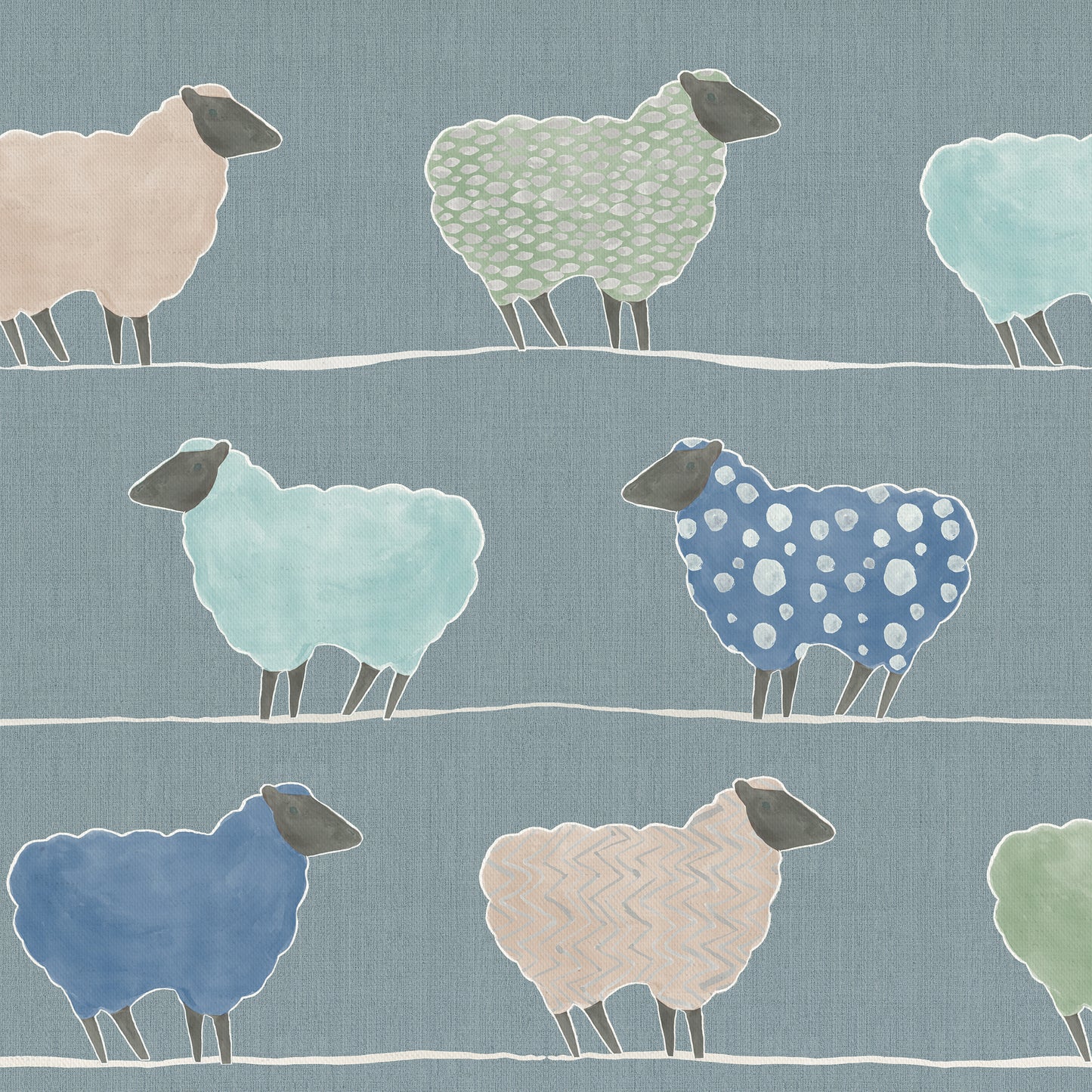 Baarry 147Cm Helena Fabric - Cornflower Sample