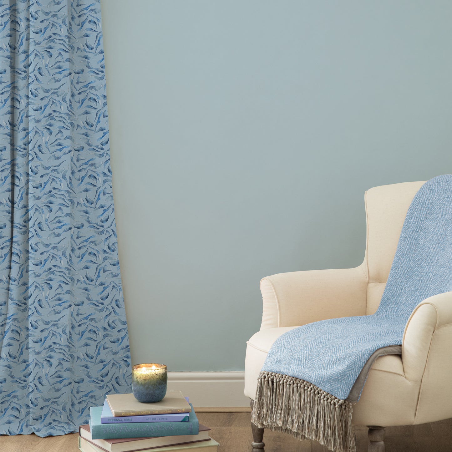 Balaya Fabric Sample - Cobalt