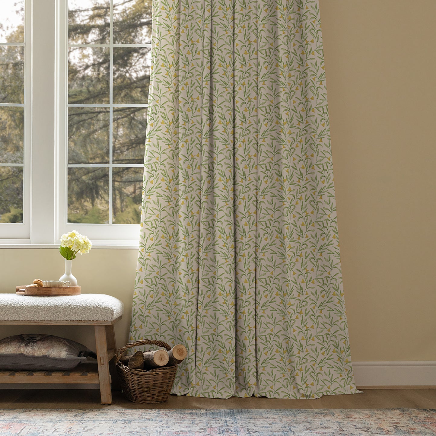 Bell Meadow 140M Fabric Sample Honey
