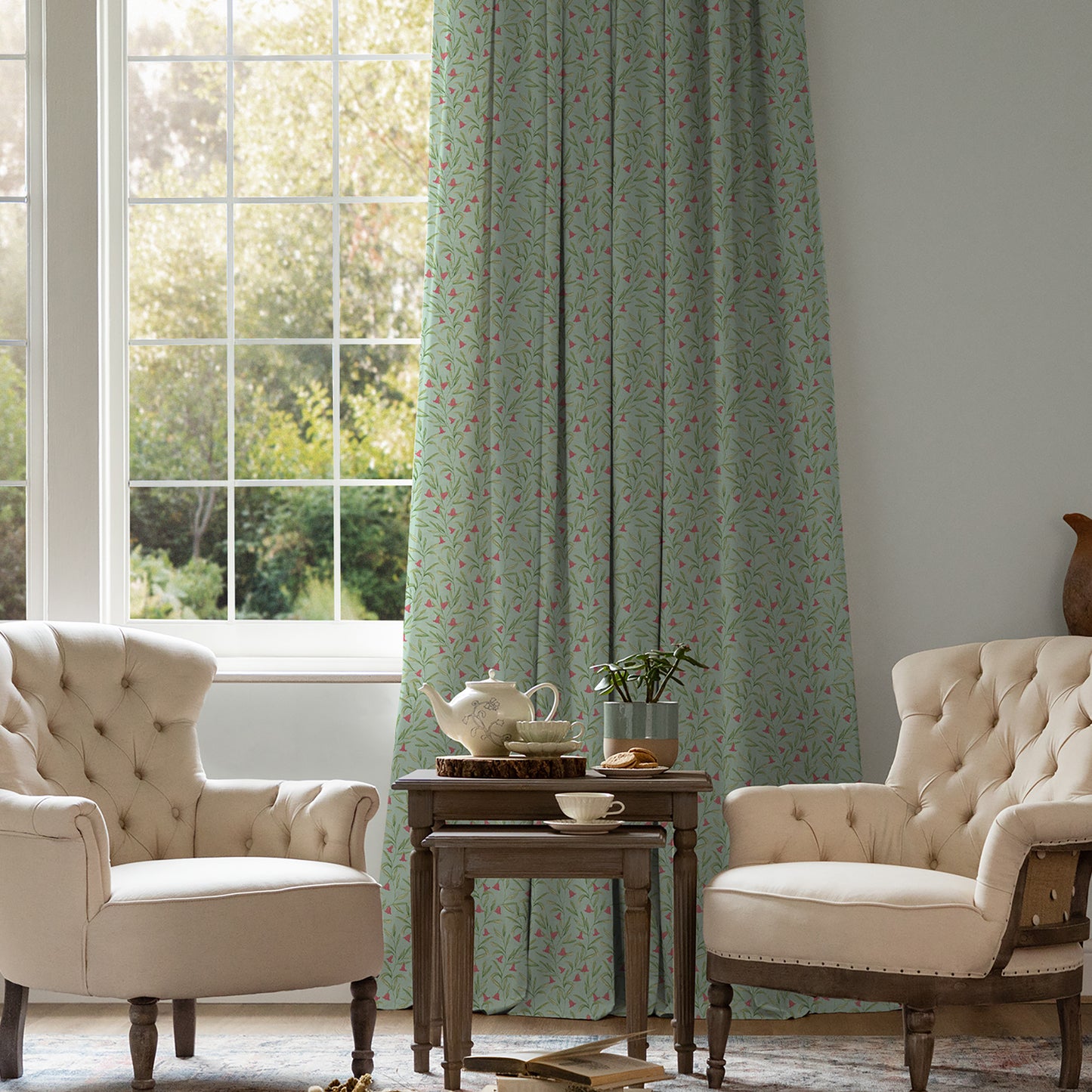 Bell Meadow 140M Fabric Metre Oasis
