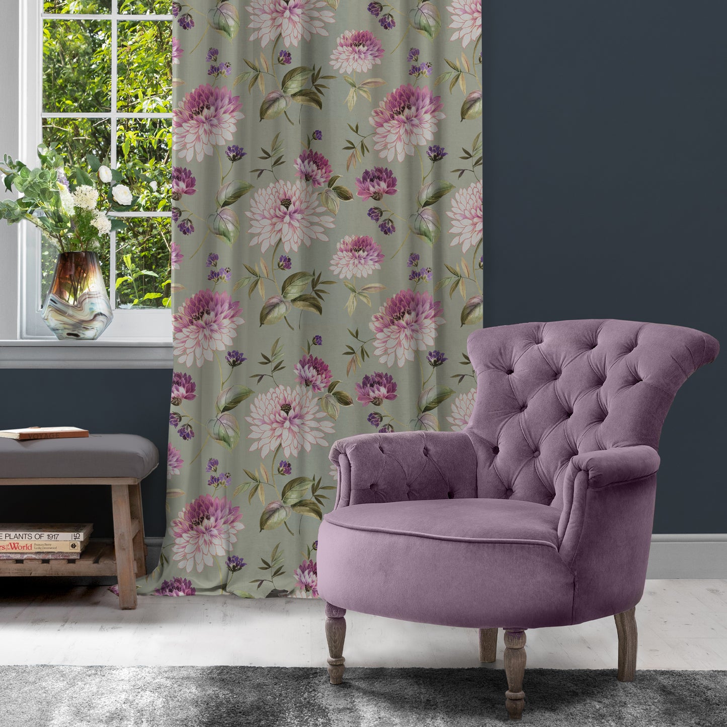 Belton 145Cm Fiona Fabric Metre - Fig