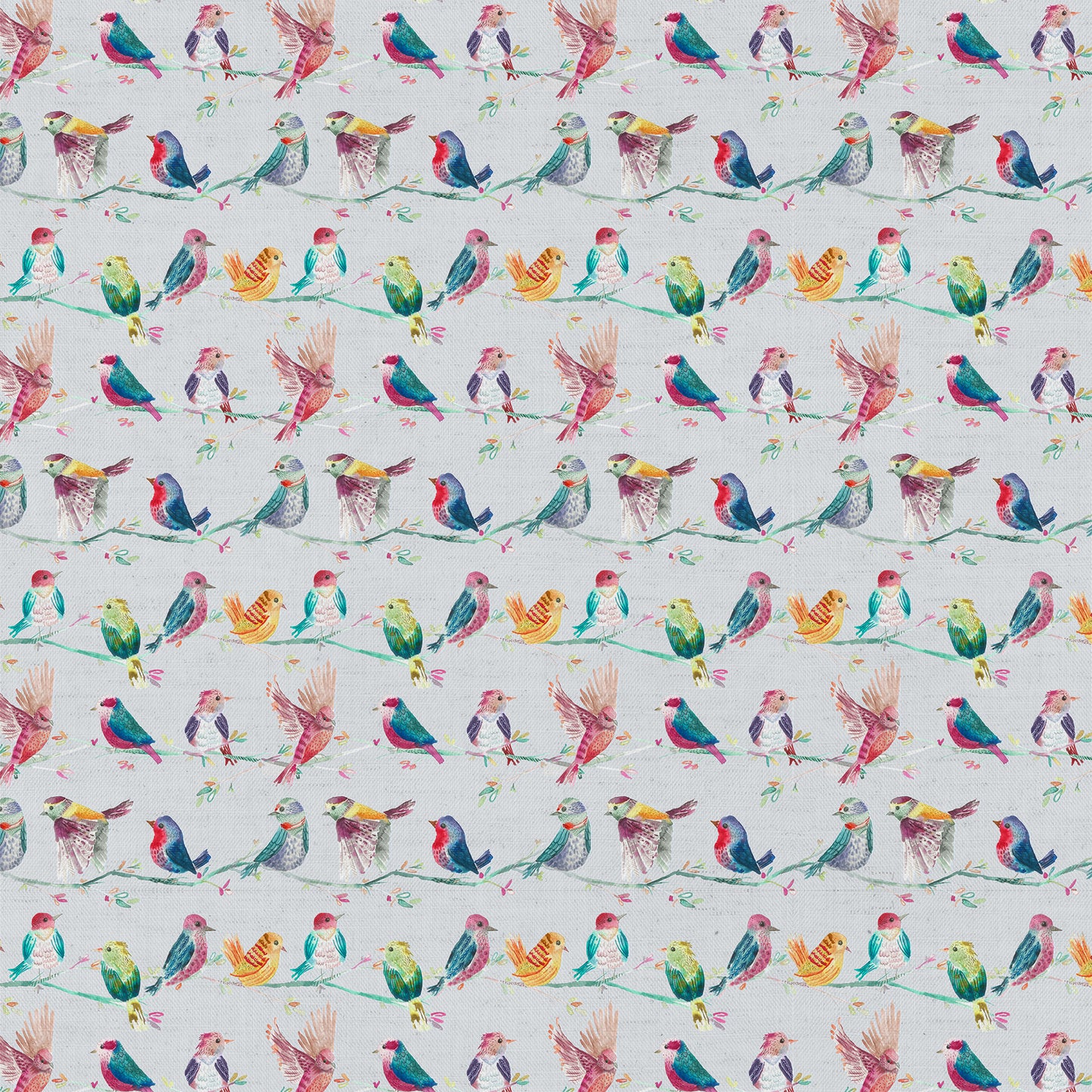 Birdybranch 145Cm Ann Fabric - Blossom Sample
