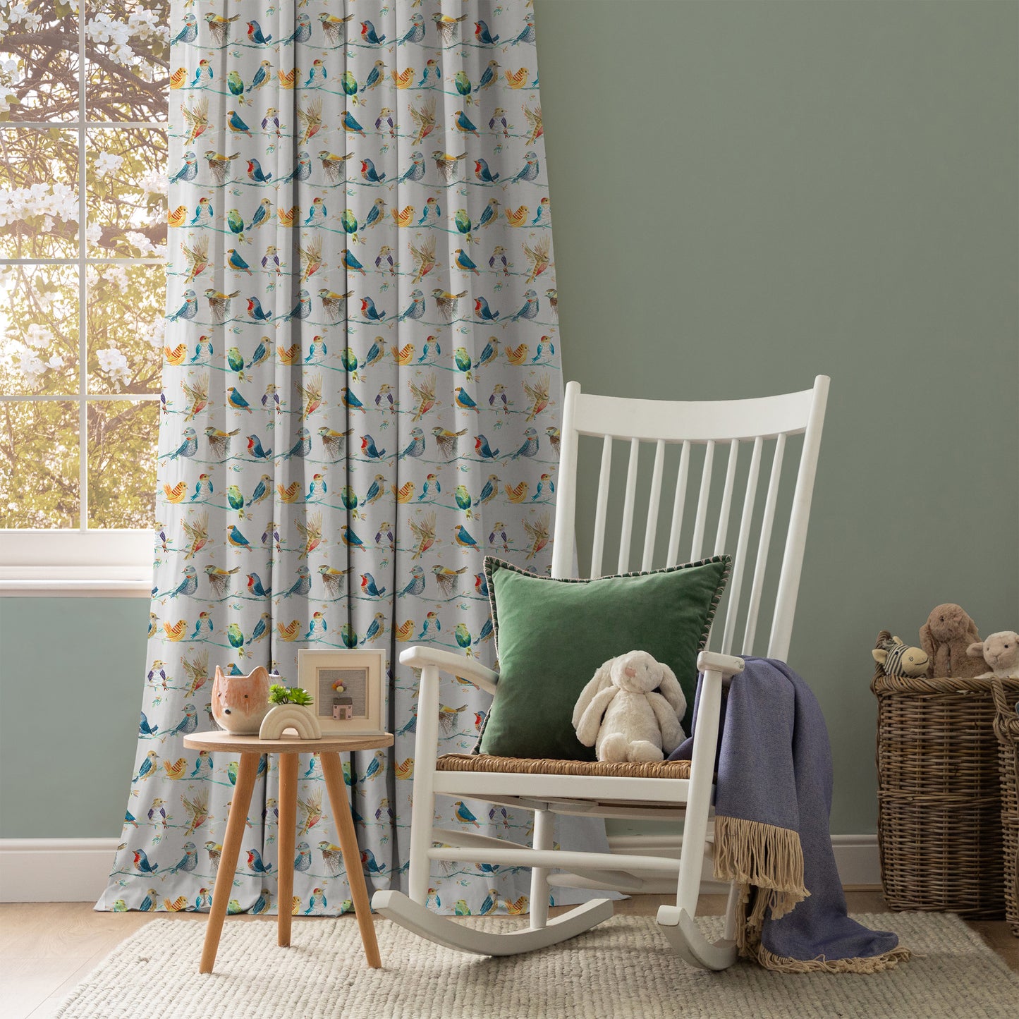 Birdybranch 145Cm Ann Fabric - Sunshine Sample