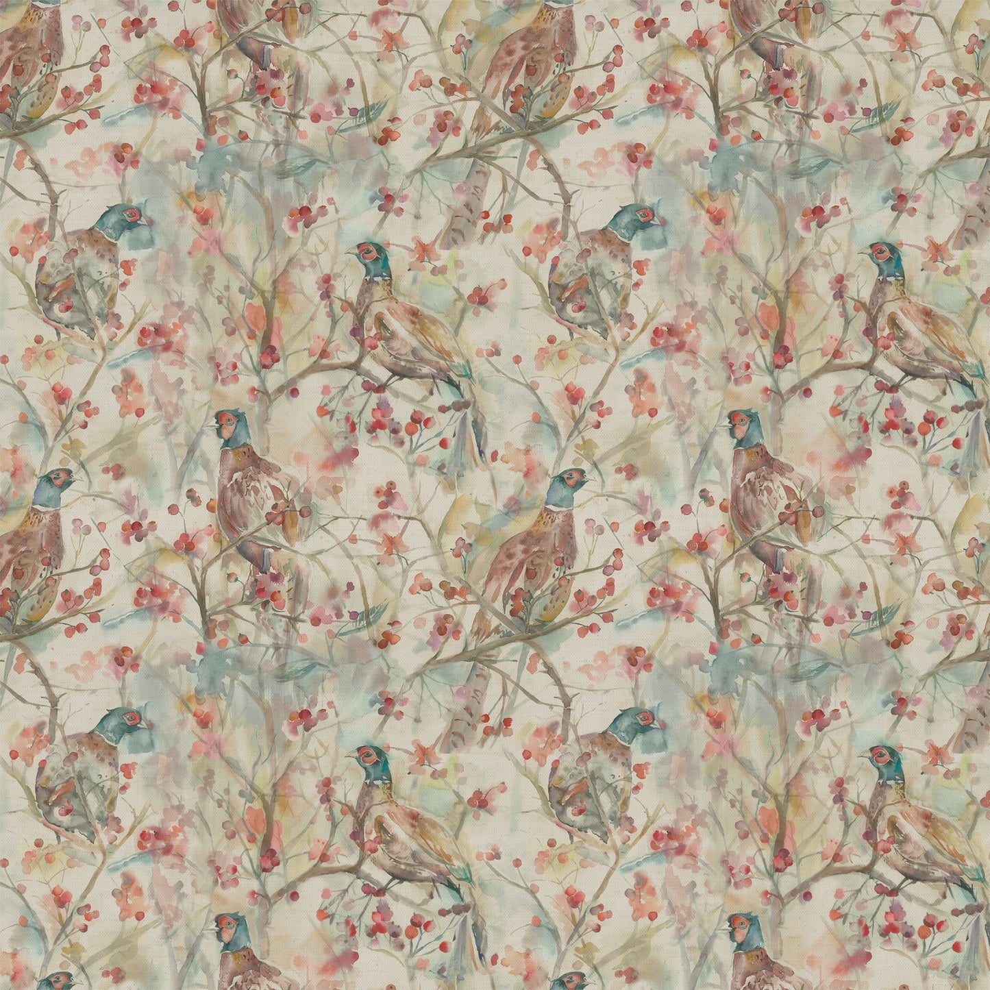 Blackberry 145Cm Fiona Fabric Metre - Linen