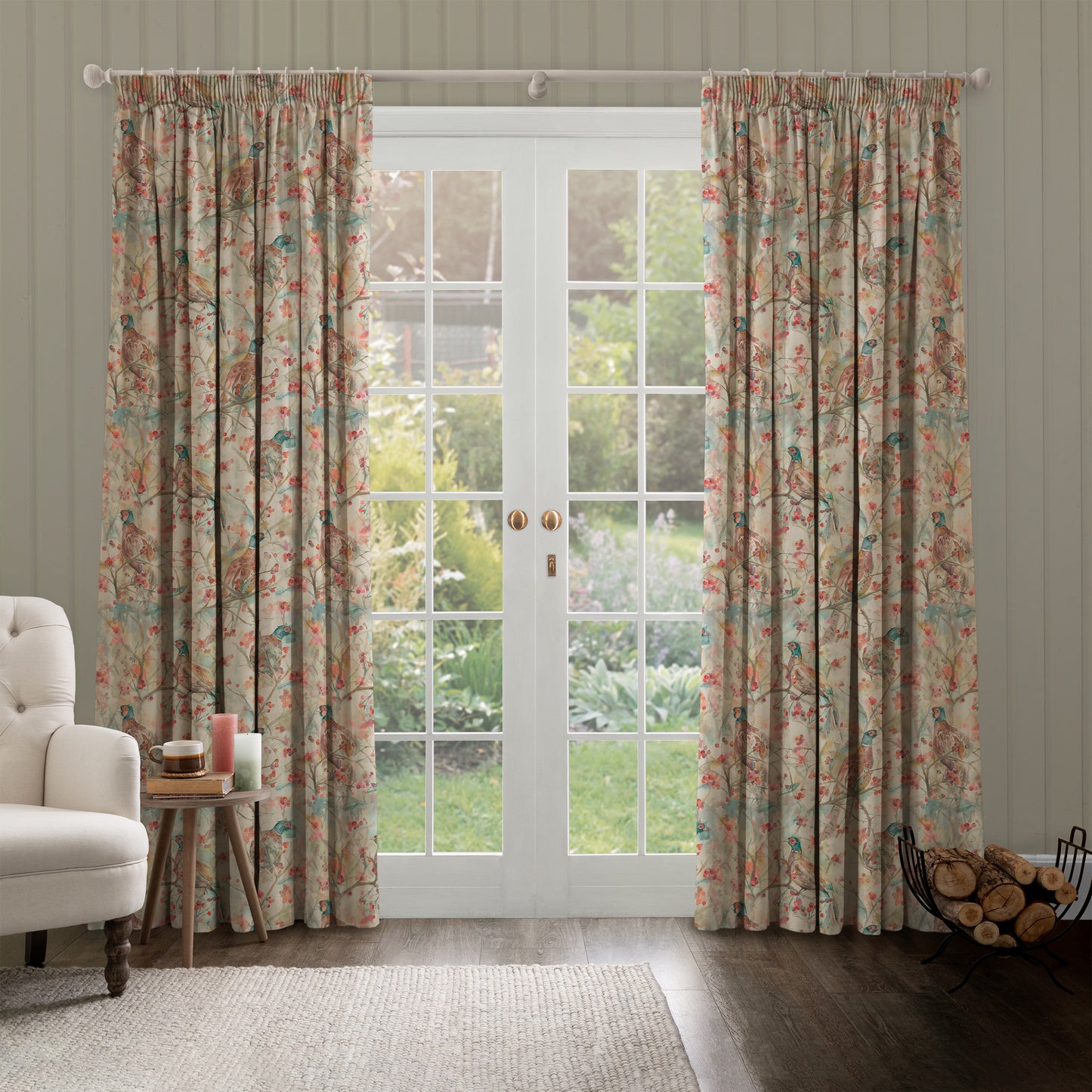 Blackberry 145Cm Fiona Fabric - Linen Sample