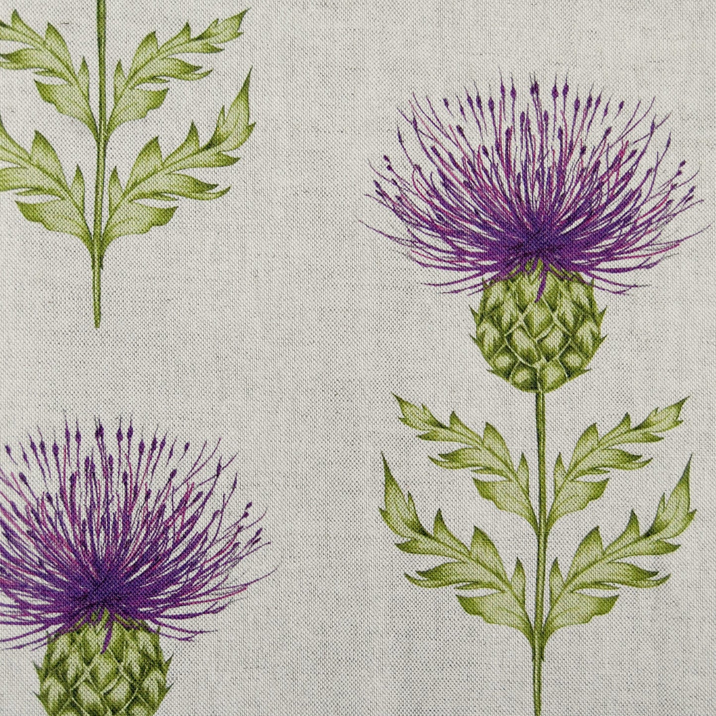 Blair 140Cm Sasha Linen Fabric Metre - Damson