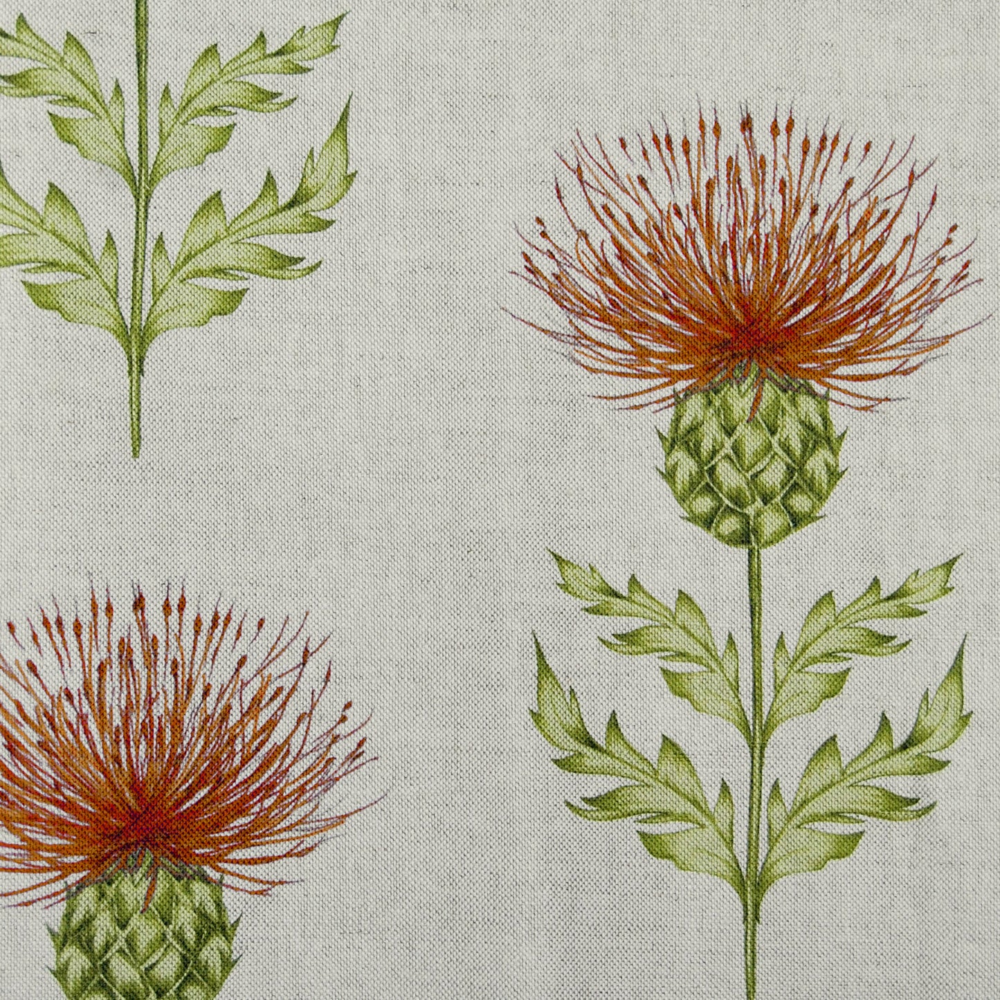 Blair 140Cm Sasha Linen Fabric - Rust Sample