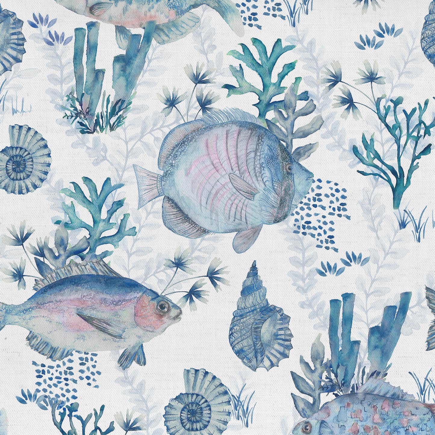 Bollu 140Cm Fabric Metre Marine